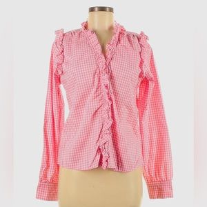 Tommy Hilfiger Pink Gingham Blouse